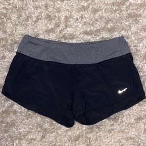 Women’s Short Seam Black Nike Shorts, Size S